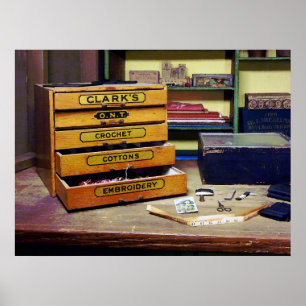 Póster Hilo del bordado para la venta