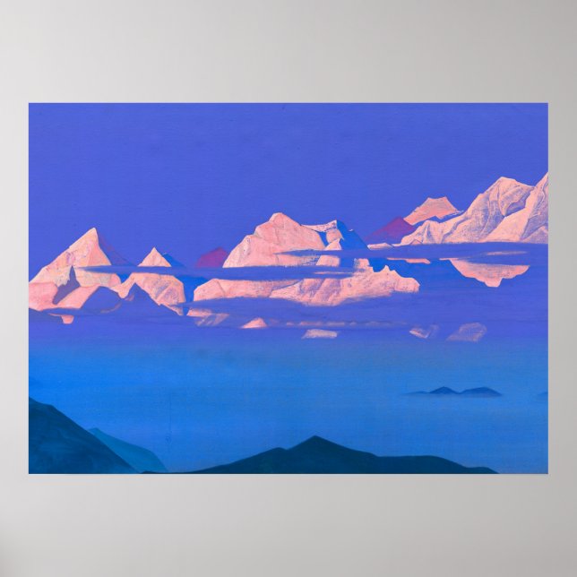 Póster Himalayas por Nicholas Roerich (Frente)