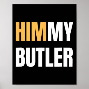 Póster Himmy Butler Soy Him Bysketbyll Hard Work Motivati