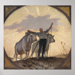 Póster Himno de la tierra al Sun, 1892