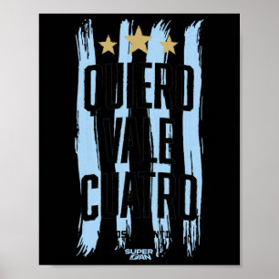 Póster Hincha de fútbol argentino Copa Mundial 2026 _1