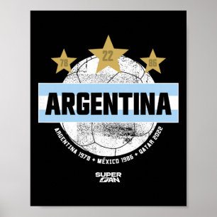 Póster Hincha de fútbol argentino Copa Mundial 2026 _5