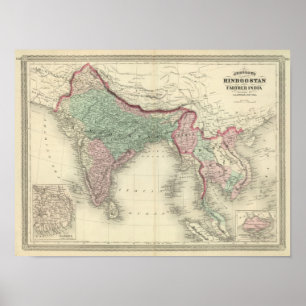 Póster Hindoostan y la India más lejana
