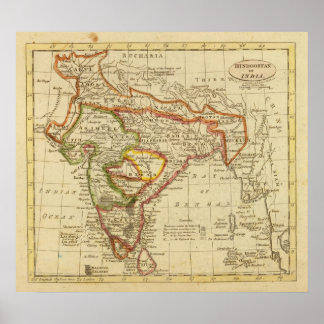 Póster Hindostán o India