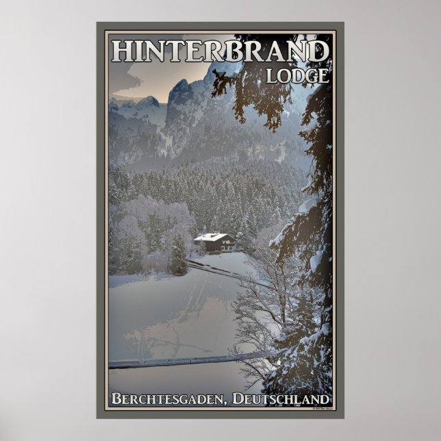 Póster Hinterbrand Lodge (Frente)