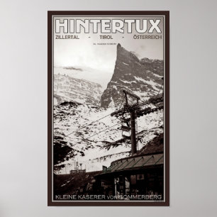 Póster Hintertux - Kleine Kaserer