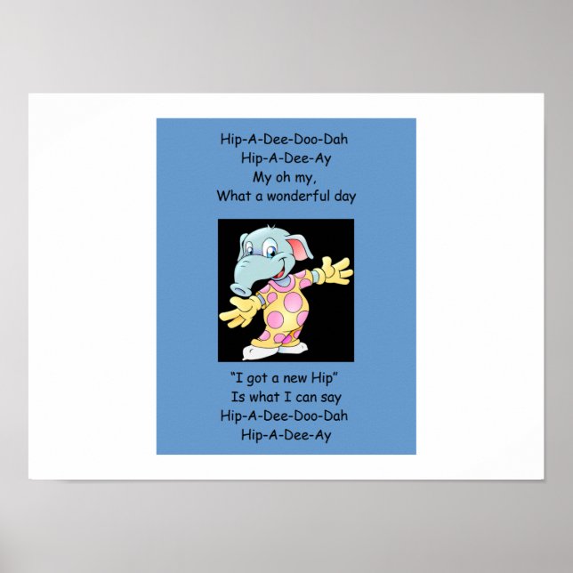 Póster Hip-A-Dee-Doo-Dah (Frente)