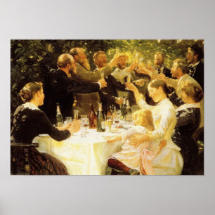 Póster "Hip Hip Hip Hoorah!" de Kroyer - Poster