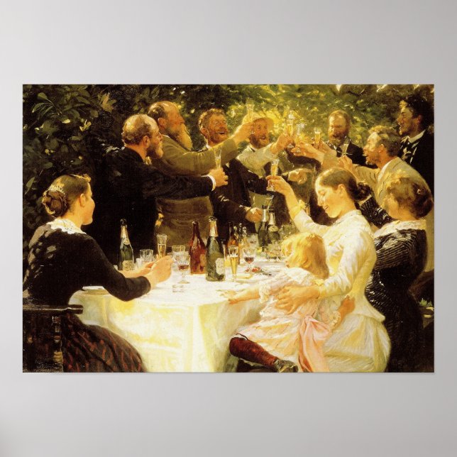 Póster "Hip Hip Hip Hoorah!" de Kroyer - Poster (Frente)