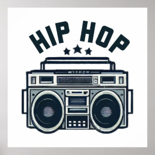 Póster Hip hop