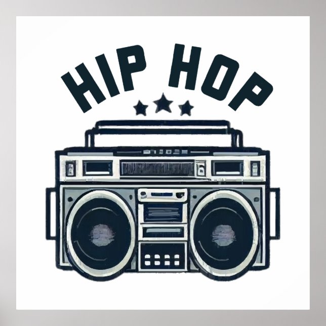 Póster Hip hop (Frente)