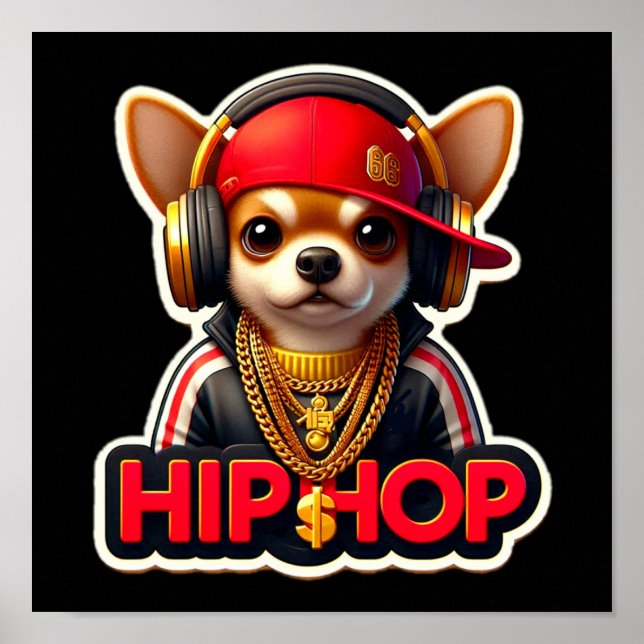 PÓSTER HIP HOP CHIHUAHUA 6 (Frente)