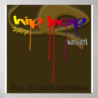 Póster Hip Hop til Infiniti
