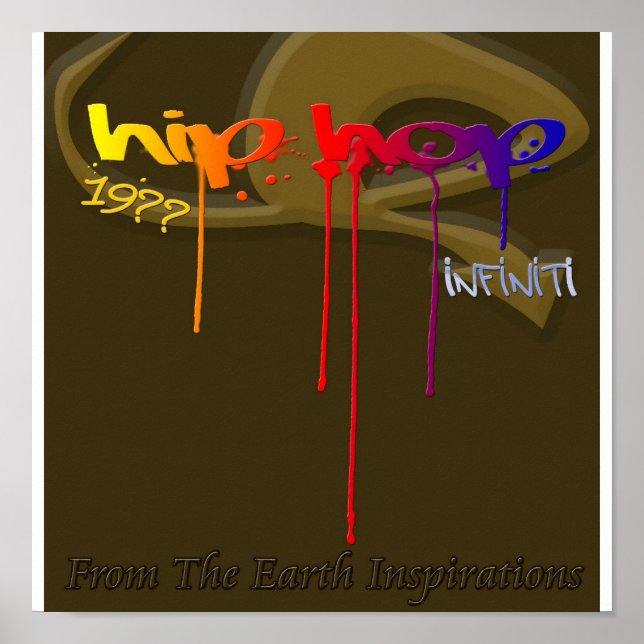 Póster Hip Hop til Infiniti (Frente)