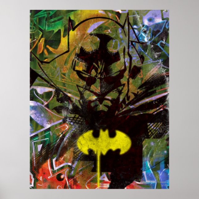 Póster Hip urbano de Batman (Frente)