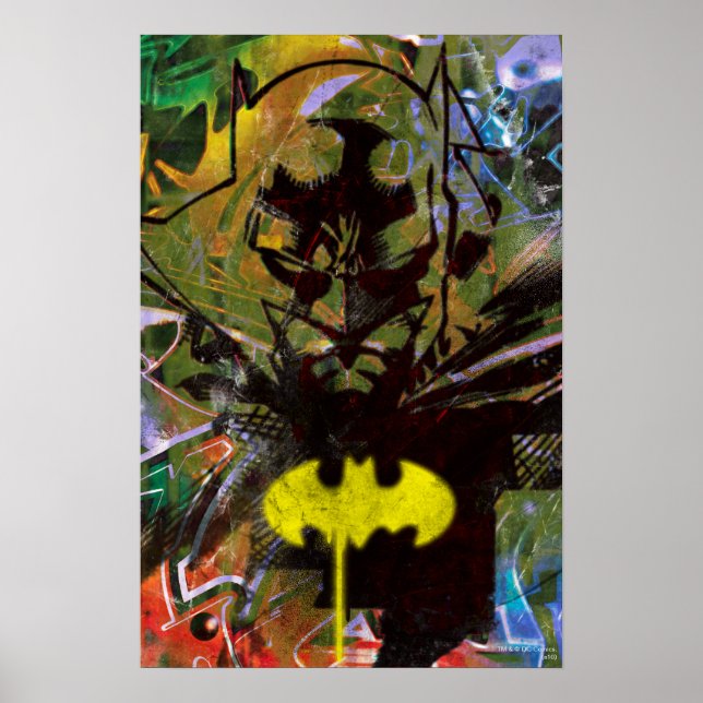 Póster Hip urbano de Batman (Frente)