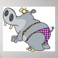 Hipopótamo En Bikini