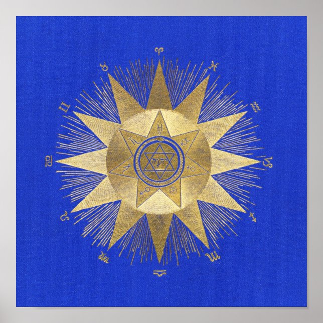 Póster Hiram Eratus Butler - Poster de Biología Solar (Frente)