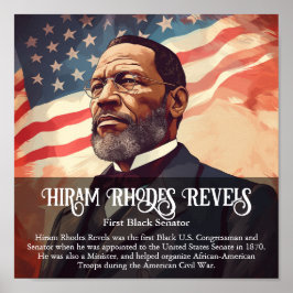 Póster Hiram Rhodes revela aula del mes de la historia ne