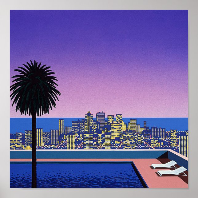 Póster Hiroshi nagai (Frente)