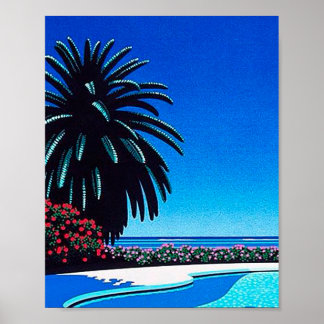 Póster hiroshi nagai, japonés,
