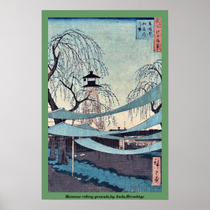 Póster Hiroshige, por Ando