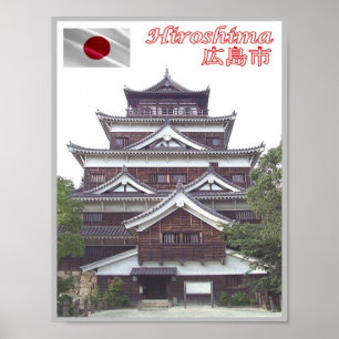 Póster Hiroshima - Japón -