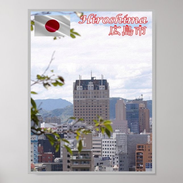 Póster Hiroshima - Japón - (Frente)