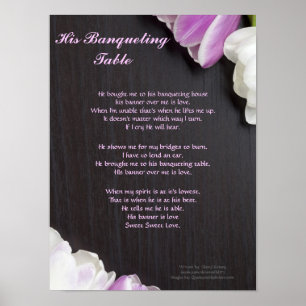 Póster His Banqueting Table... Written by: Cheryl Kinney