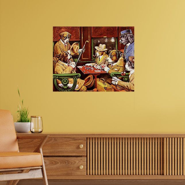 Póster His Station and Four Aces (Salón 2)