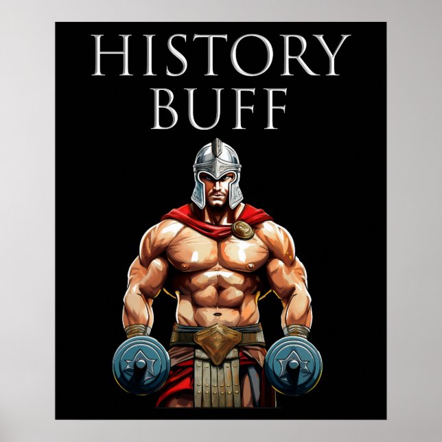 Póster Historia Buff Centro Romano (Frente)