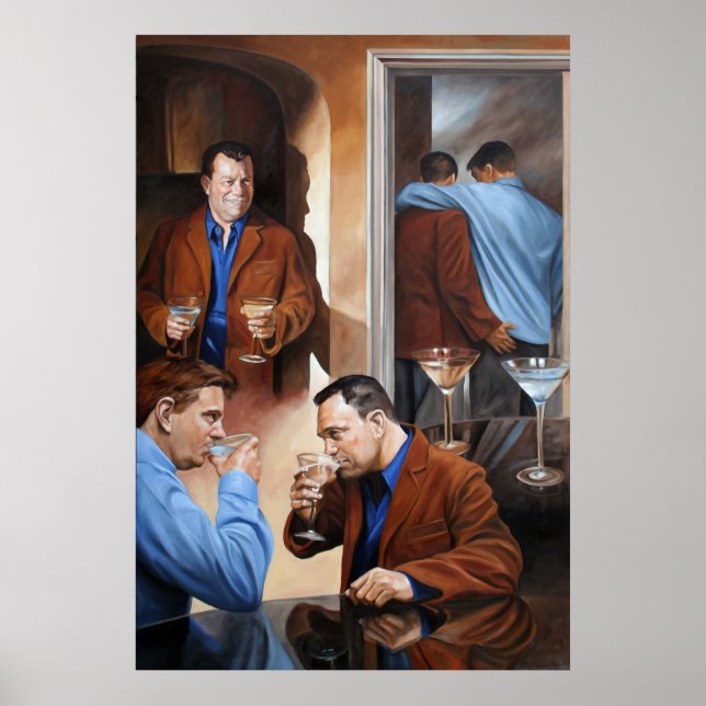 Póster Historia de amor de Kenney Mencher (Frente)