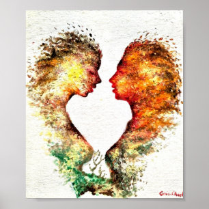 Póster Historia de amor otoñal