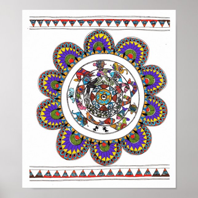 Póster Historia de creación (Frente)