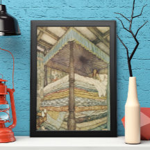 Historia de hadas de época, princesa y pea, Edmund