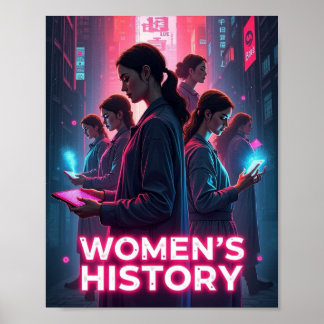 Póster Historia de la mujer