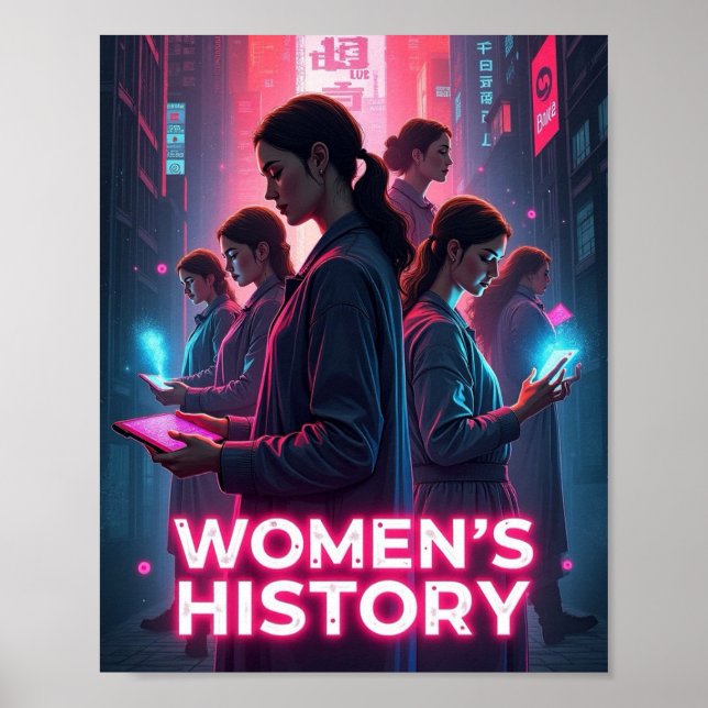 Póster Historia de la mujer (Frente)