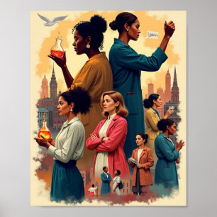 Póster Historia de la mujer