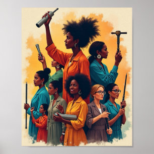 Póster Historia de la mujer