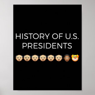 Póster Historia de los Presidentes de EE. UU. Resisten