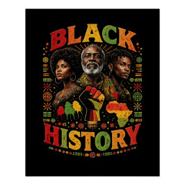 Póster Historia Negra
