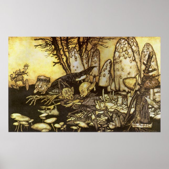 Póster Historias de hadas de época, banda de trabajadores