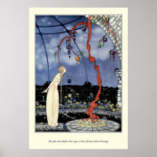 Póster Historias de hadas francesas viejas: Un árbol de b