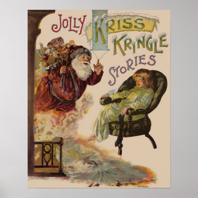 Póster Historias de Kriss Kringle de Santa Claus (Frente)