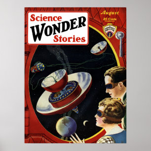 Póster Historias de maravilla de la ciencia