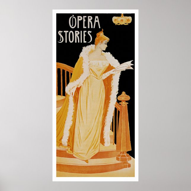 Póster Historias de ópera (Frente)