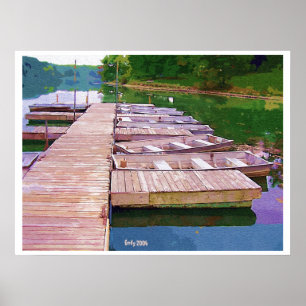 Póster Historias de peces