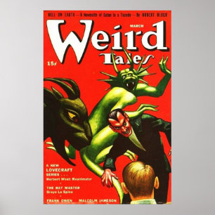 Póster Historias Extrañas Marzo 1942