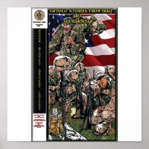 Póster Historias no dichas del poster de Iraq y de