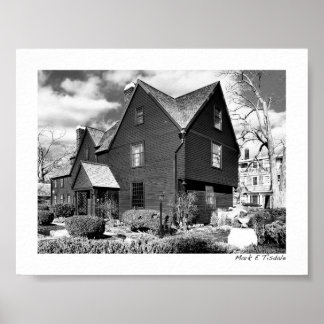 Póster Historic Salem - House of Seven Gables - Mini
